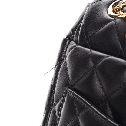 Chanel Calfskin Quilted Mini Urban Spirit Backpack Black 8 of 9