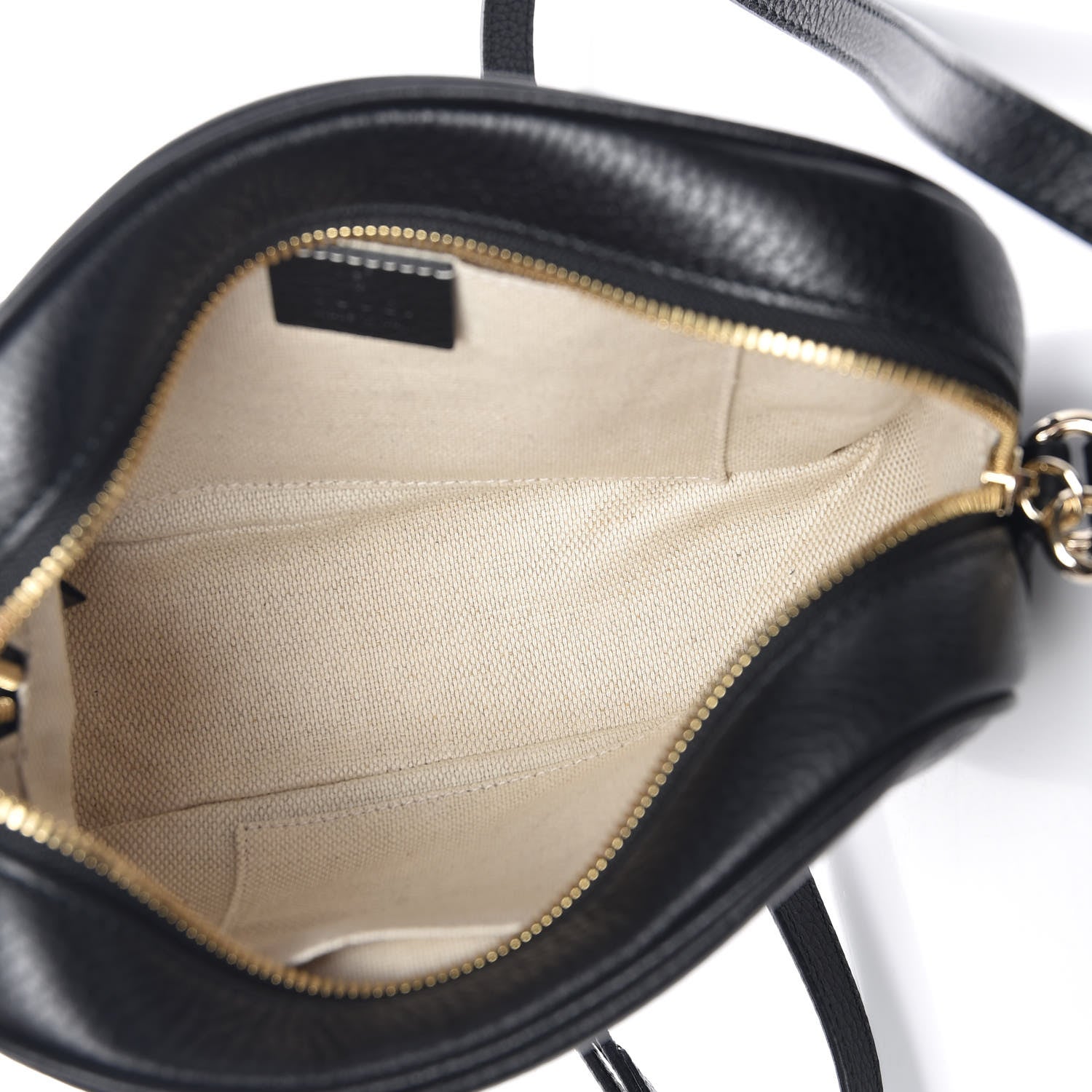 Gucci Pebbled Calfskin Small Soho Disco Bag Black 5 of 8