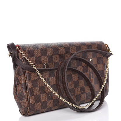 Louis Vuitton Damier Ebene Favorite MM 3 of 10