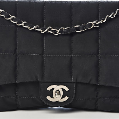 Chanel Nylon Square Quilted Flap Black 15 of 15