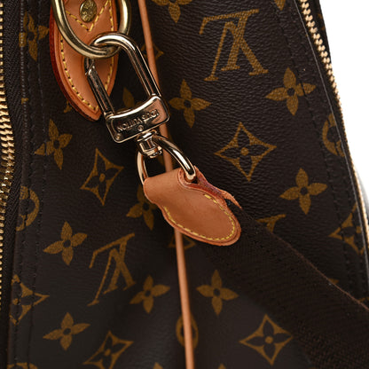Louis Vuitton Monogram Alize 2 Compartment Luggage Travel Bag 19 of 19