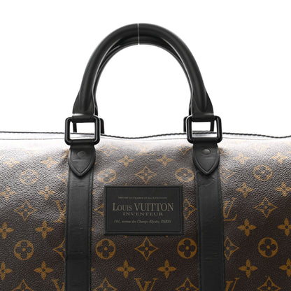 Louis Vuitton Monogram Waterproof Keepall Bandouliere 55 6 of 11
