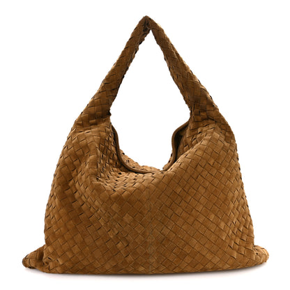 Bottega Veneta Suede Intrecciato Large Hop Acorn 1 of 9