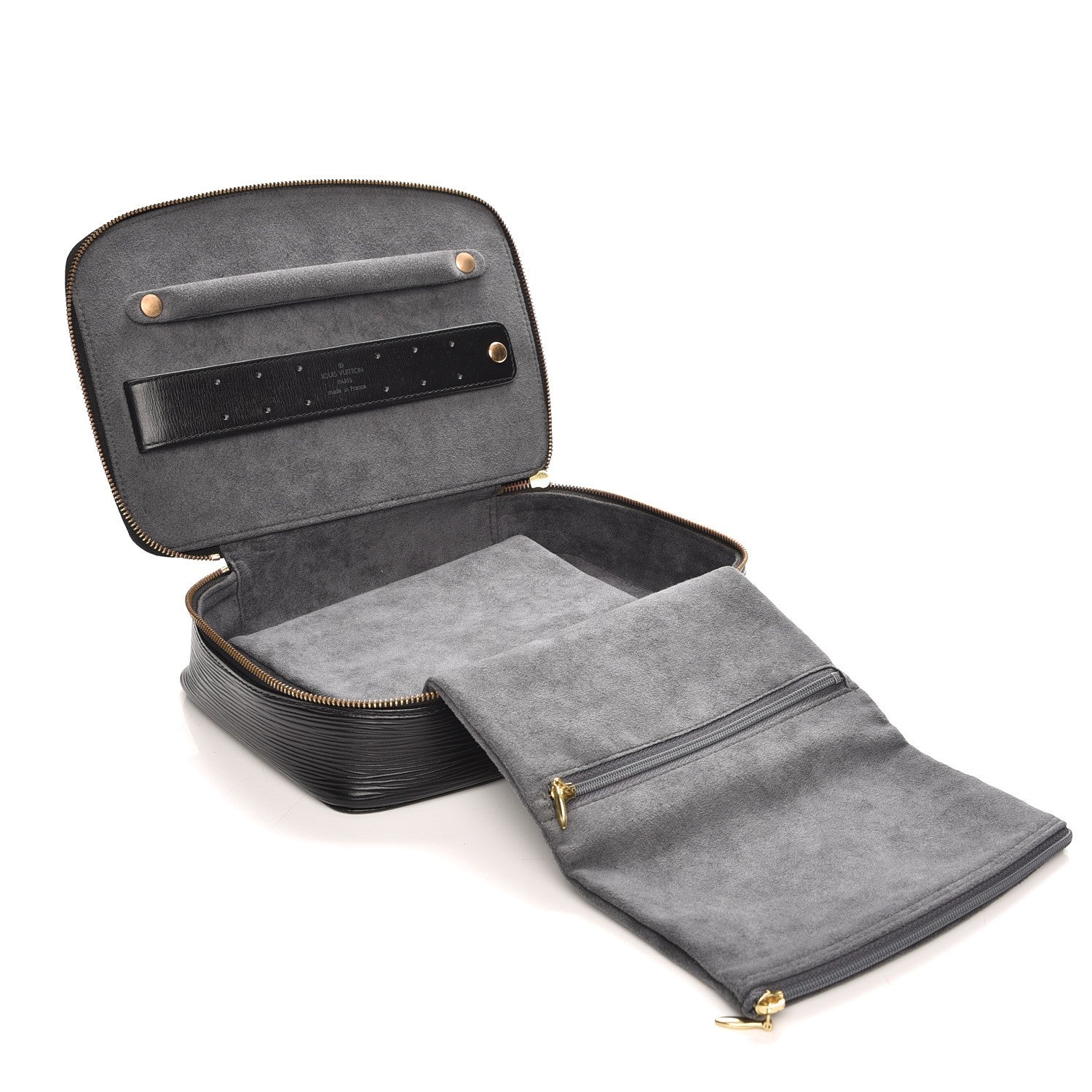 Louis Vuitton Epi Monte Carlo Jewelry Case Box Black 5 of 7