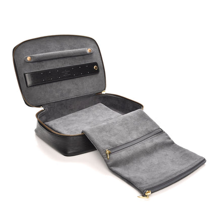 Louis Vuitton Epi Monte Carlo Jewelry Case Box Black 5 of 7