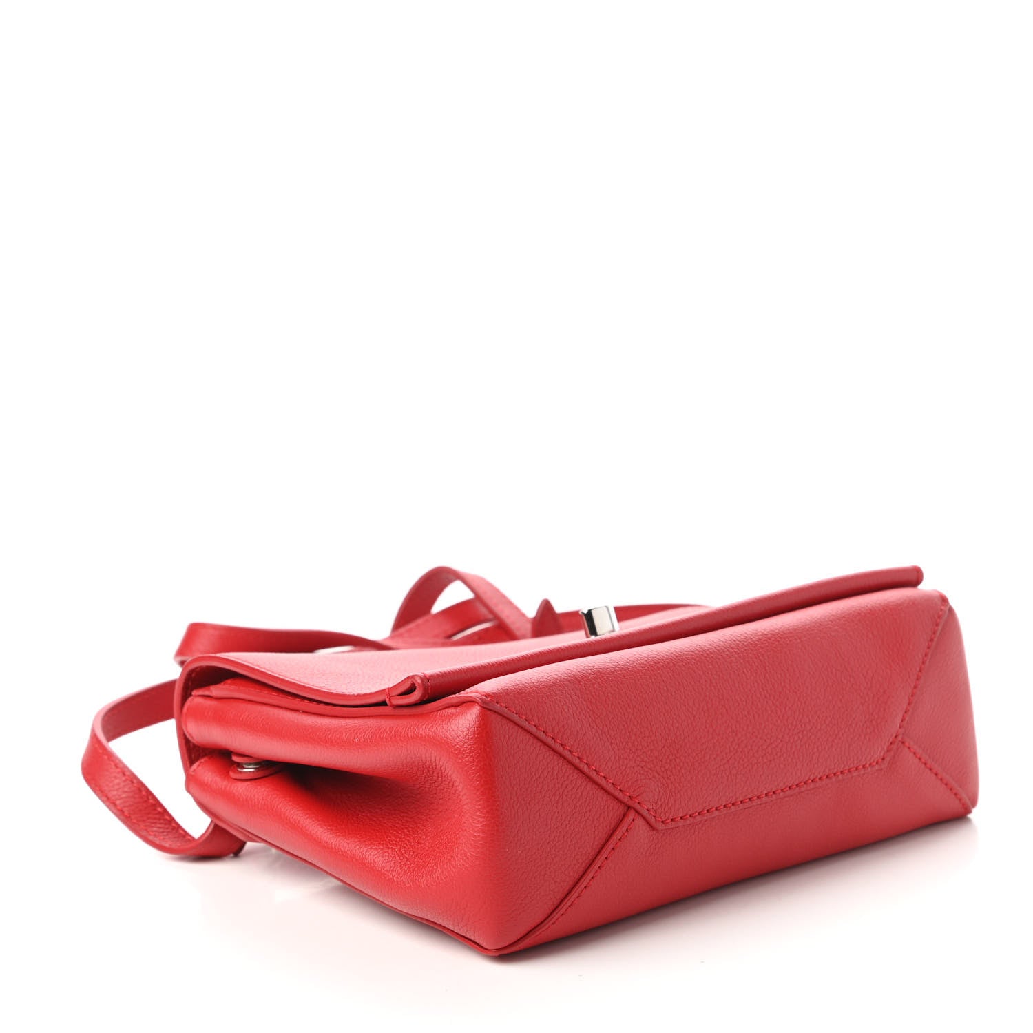 Louis Vuitton Calfskin Lockme II Chain Bag BB Rubis 4 of 10