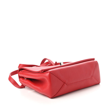 Louis Vuitton Calfskin Lockme II Chain Bag BB Rubis 4 of 10