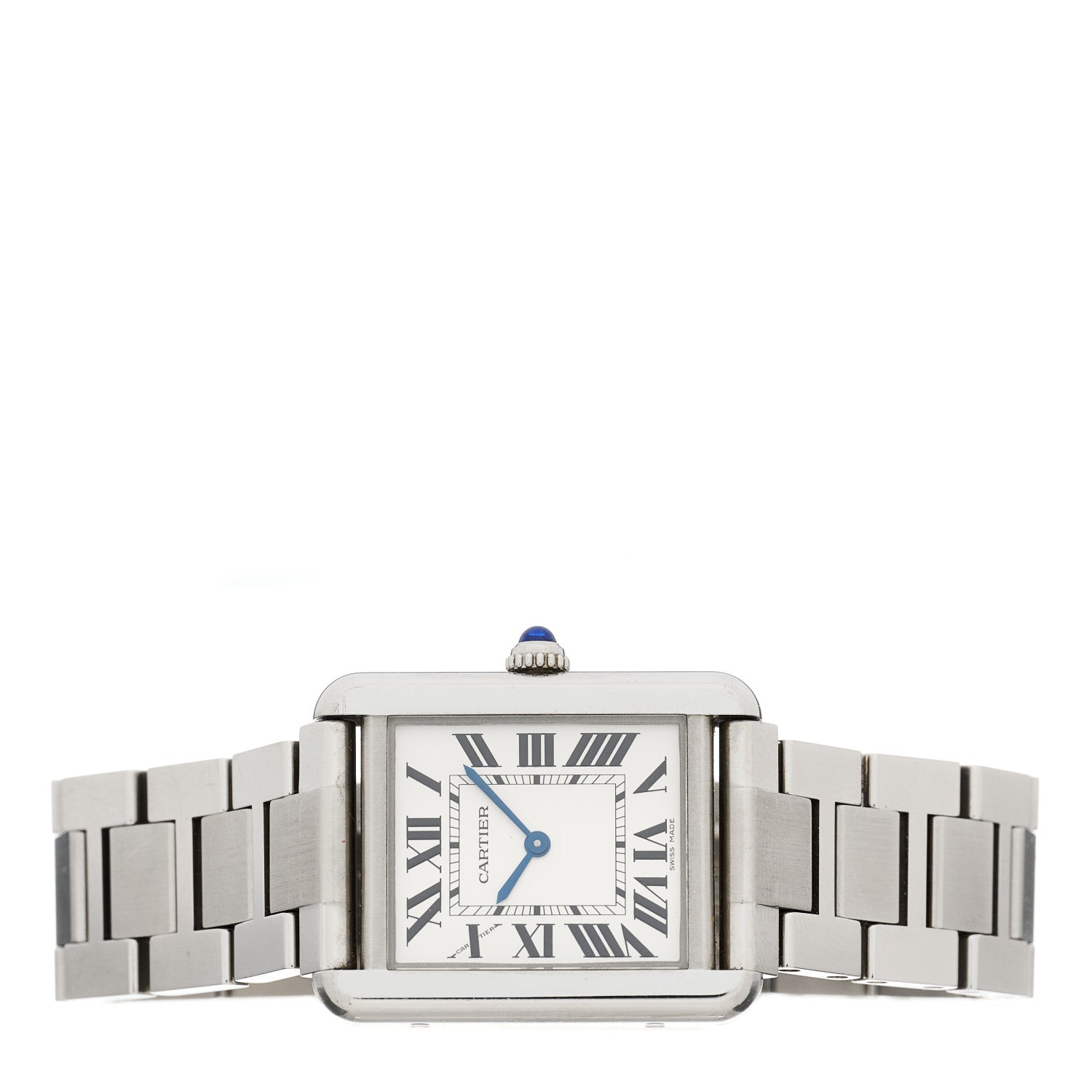 Cartier Stainless Steel 24mm Tank Solo Quartz Watch 2 of 4