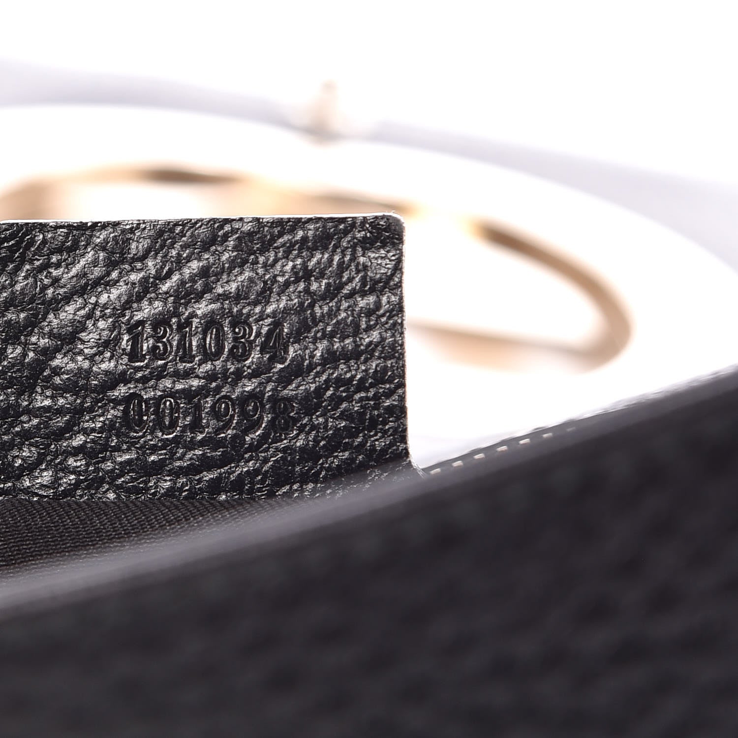 Gucci Pebbled Calfskin Web Blondie Hobo Black 6 of 10