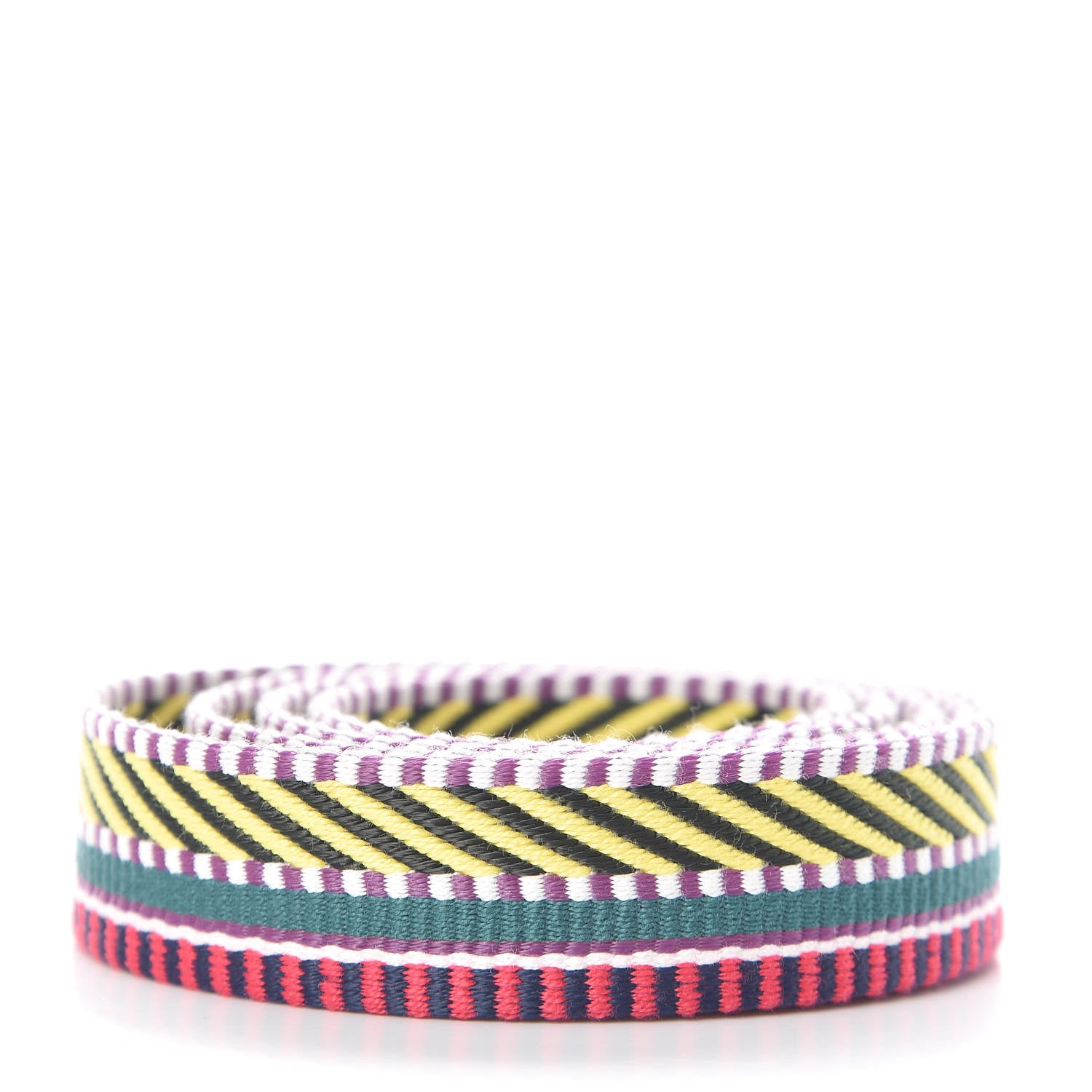 Hermes Toile Swift 25mm Sangle Cavale Shoulder Strap Multicolor Black 2 of 4