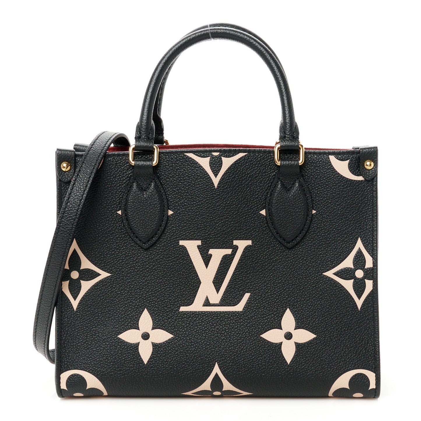 Empreinte Monogram Giant Onthego PM Black Beige