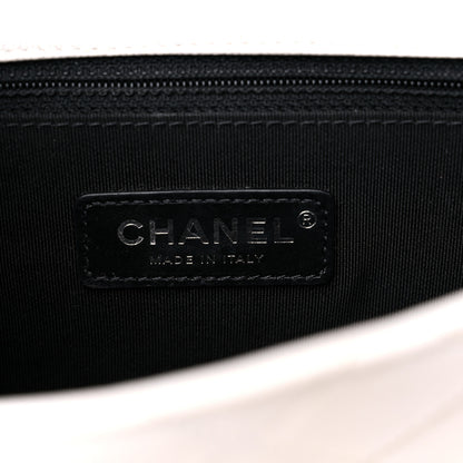 Chanel Caviar Quilted My Everything Small Flap White Black 6 of 15