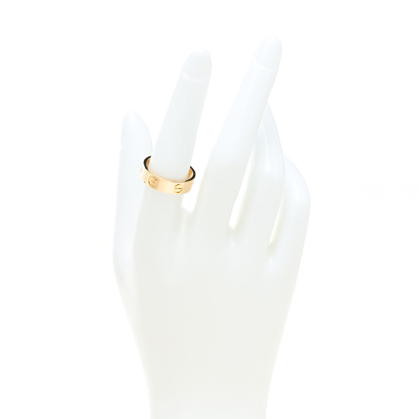 18K Yellow Gold 5.5mm LOVE Ring 55 7.25