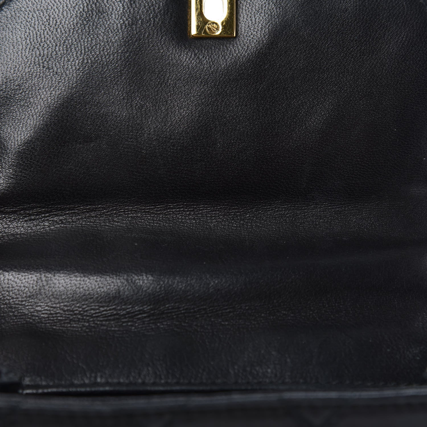 Chanel Lambskin Quilted 4 Chain Mini Flap Black 11 of 13