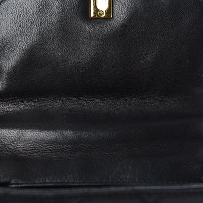 Chanel Lambskin Quilted 4 Chain Mini Flap Black 11 of 13