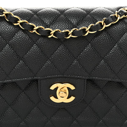 Chanel Caviar Quilted Small Double Flap Black 15 of 23