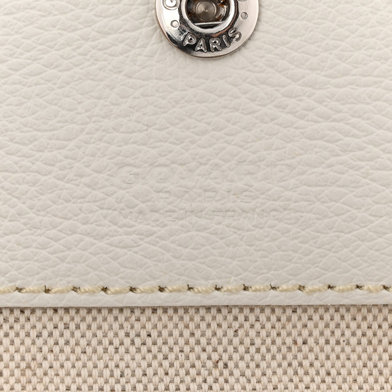 Goyard Goyardine Saint Louis GM White 7 of 13