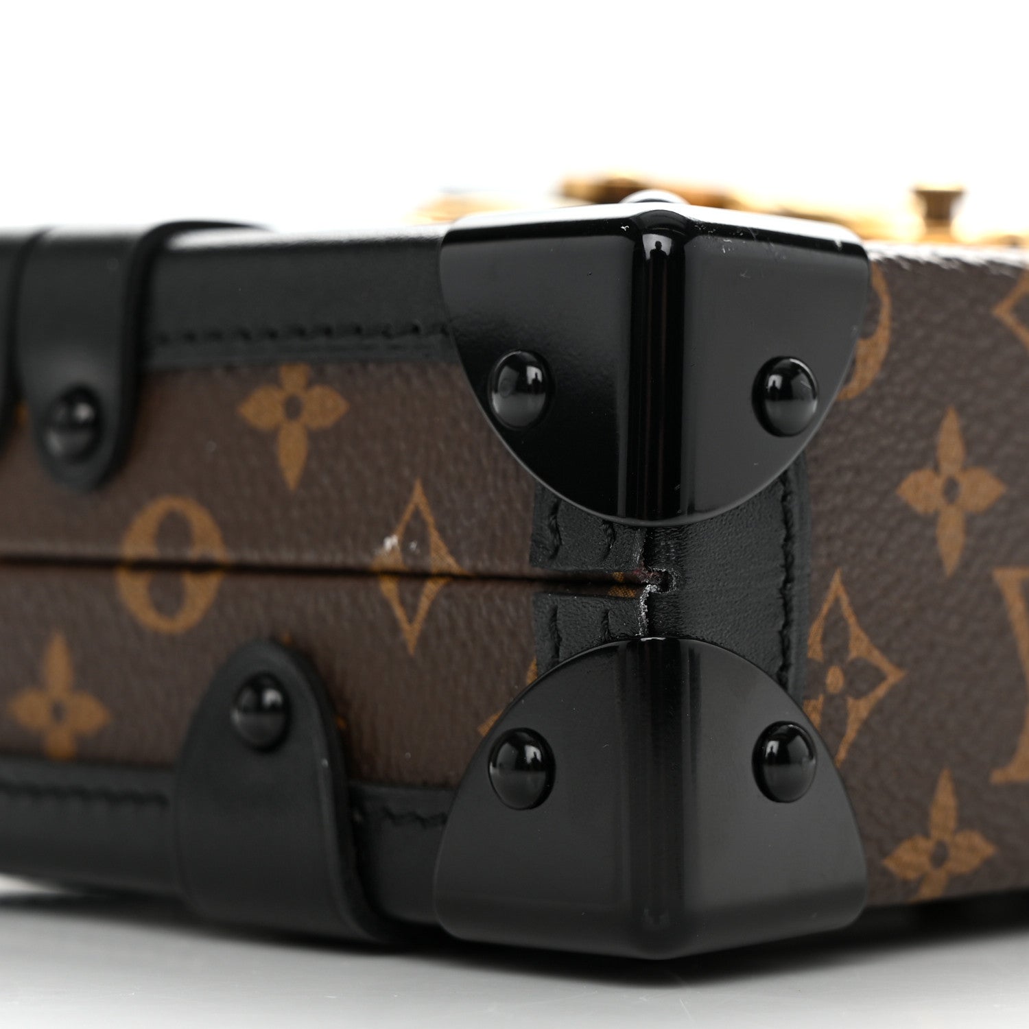 Louis Vuitton Monogram Petite Malle Black 10 of 12