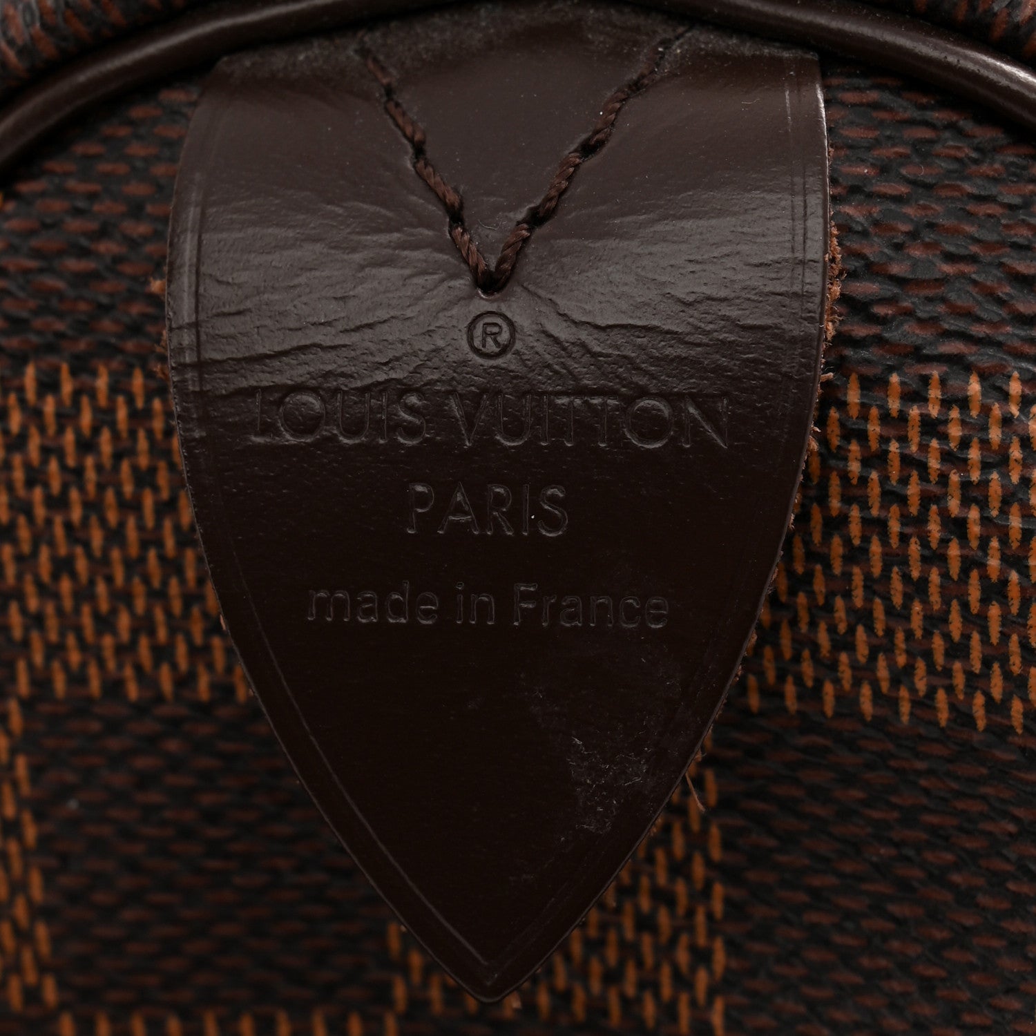 Louis Vuitton Damier Ebene Speedy 35 6 of 10