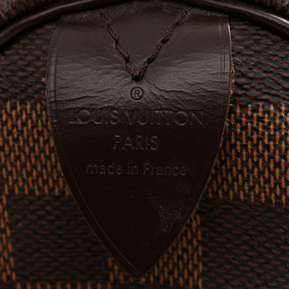 Louis Vuitton Damier Ebene Speedy 35 6 of 10