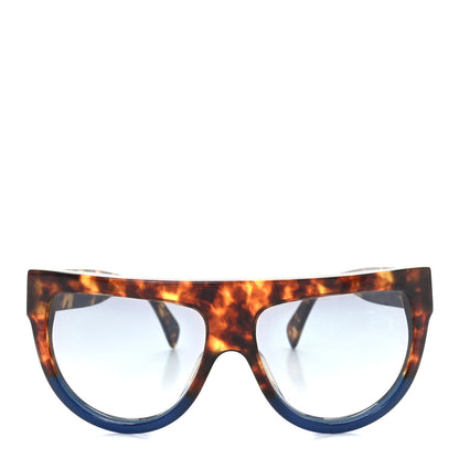 Celine Shadow Sunglasses CL 41026/S Havana Blue 2 of 6