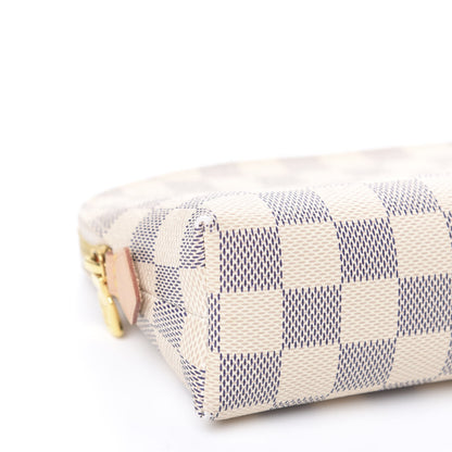 Louis Vuitton Damier Azur Cosmetic Pouch GM 6 of 7