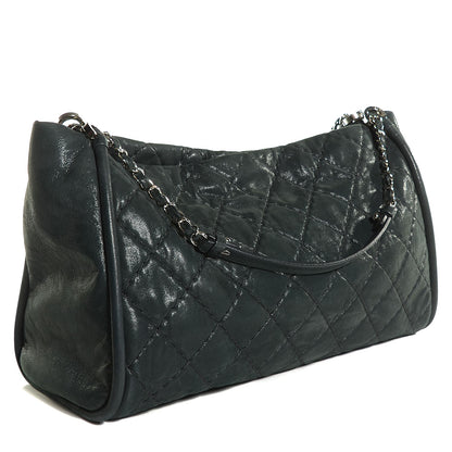 Chanel Iridescent Calfskin Large Sea Hit Tote Black 3 of 7