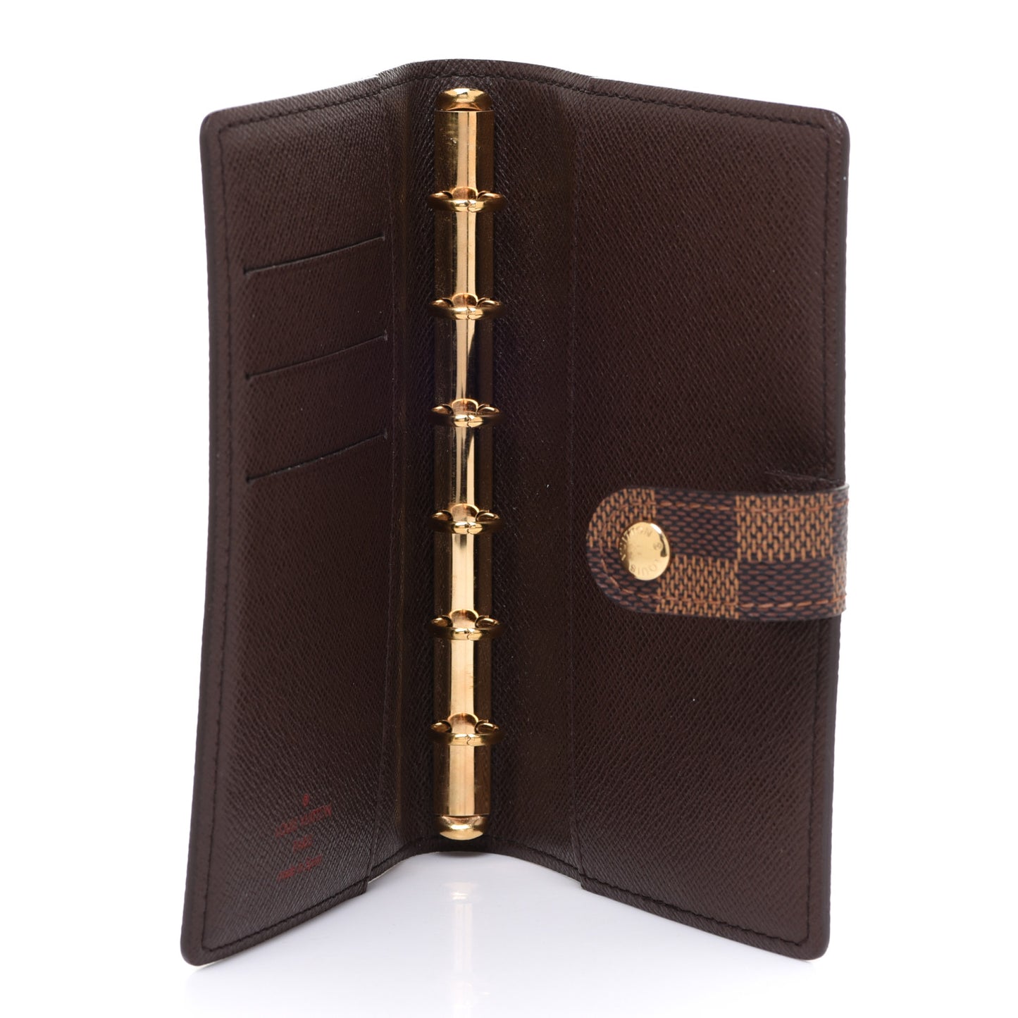 Damier Ebene Small Ring Agenda Cover