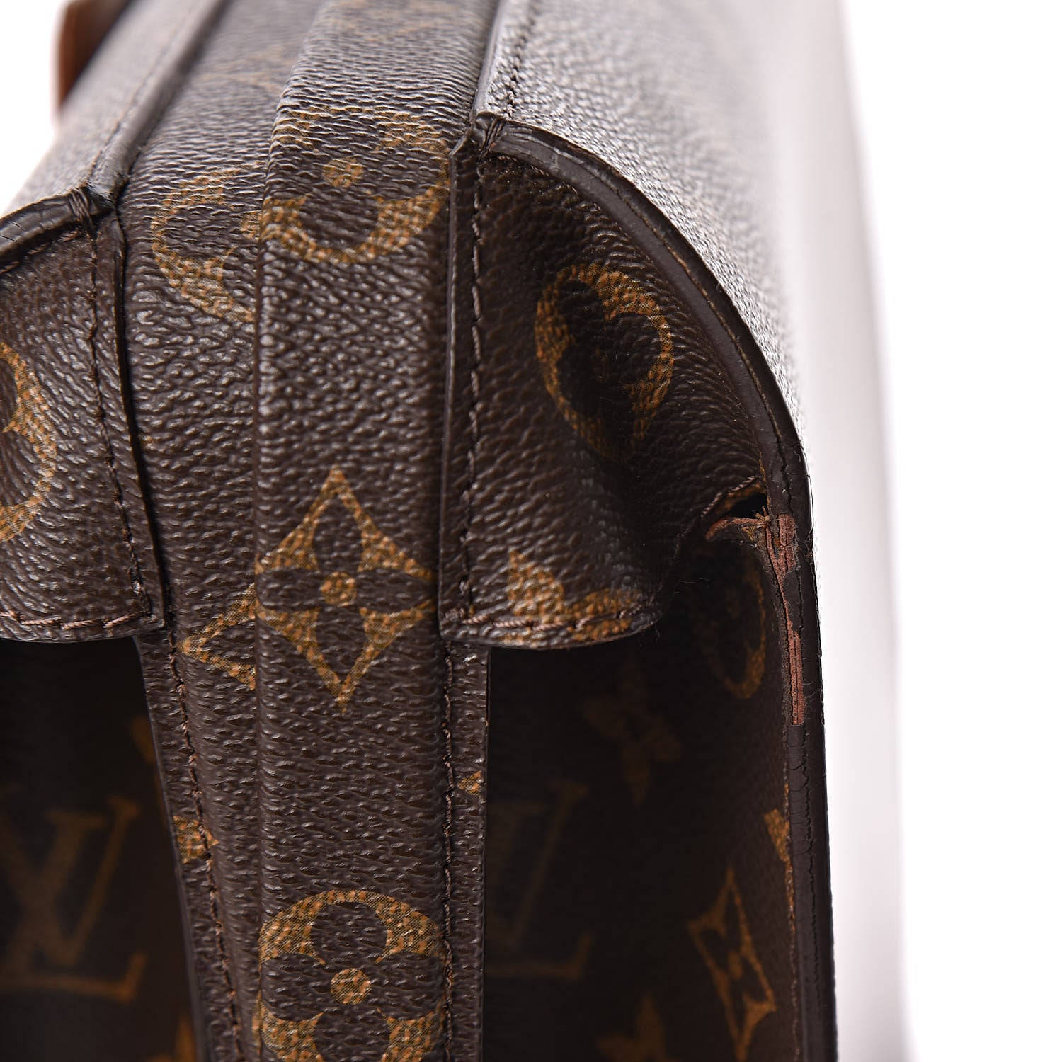 Louis Vuitton Monogram Serviette Fermoir NM Briefcase 14 of 19