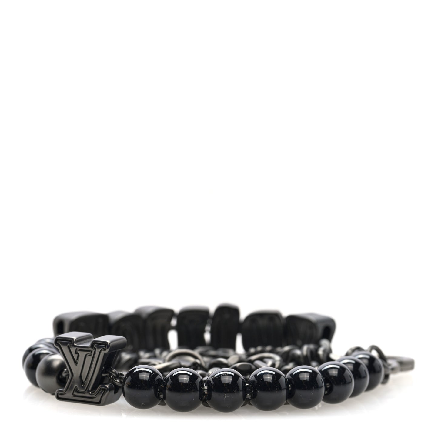 Ruthenium Vuitton Chain Belt