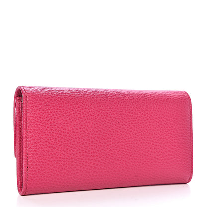 Gucci Dollar Calfskin Swing Continental Wallet Blossom 3 of 8