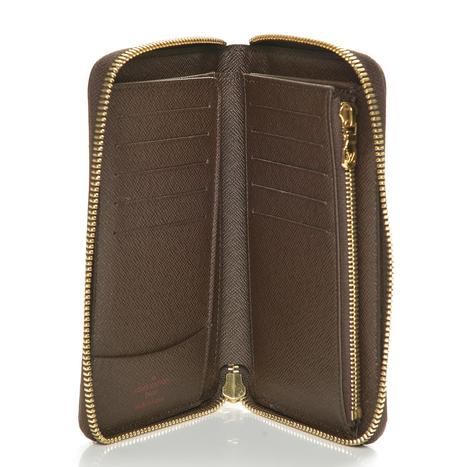Louis Vuitton Damier Ebene Zippy Compact Wallet 5 of 6