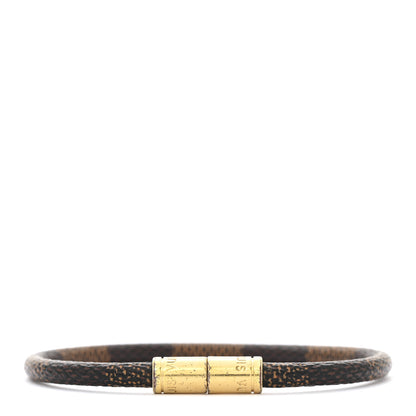 Louis Vuitton Damier Ebene Keep It Bracelet 19 1 of 5