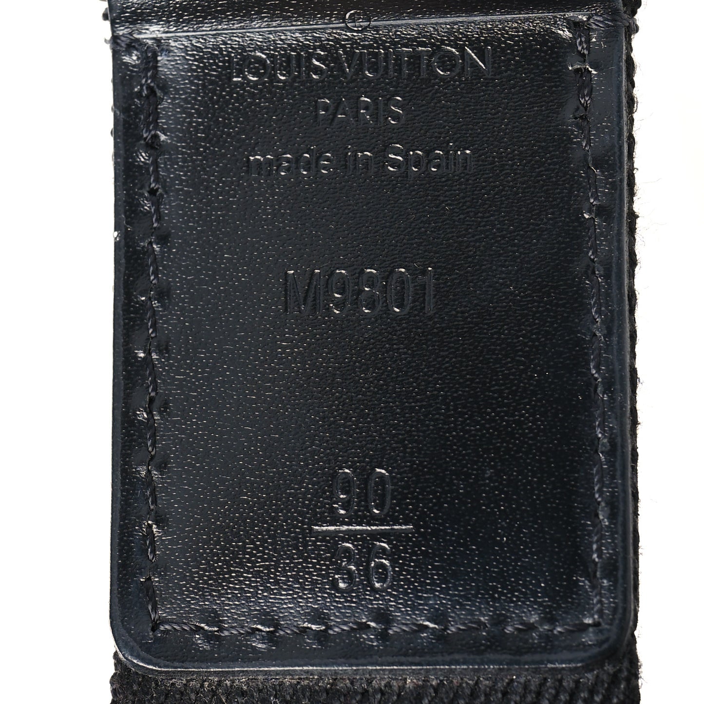 Bengale Inventeur Belt 90 36 Black