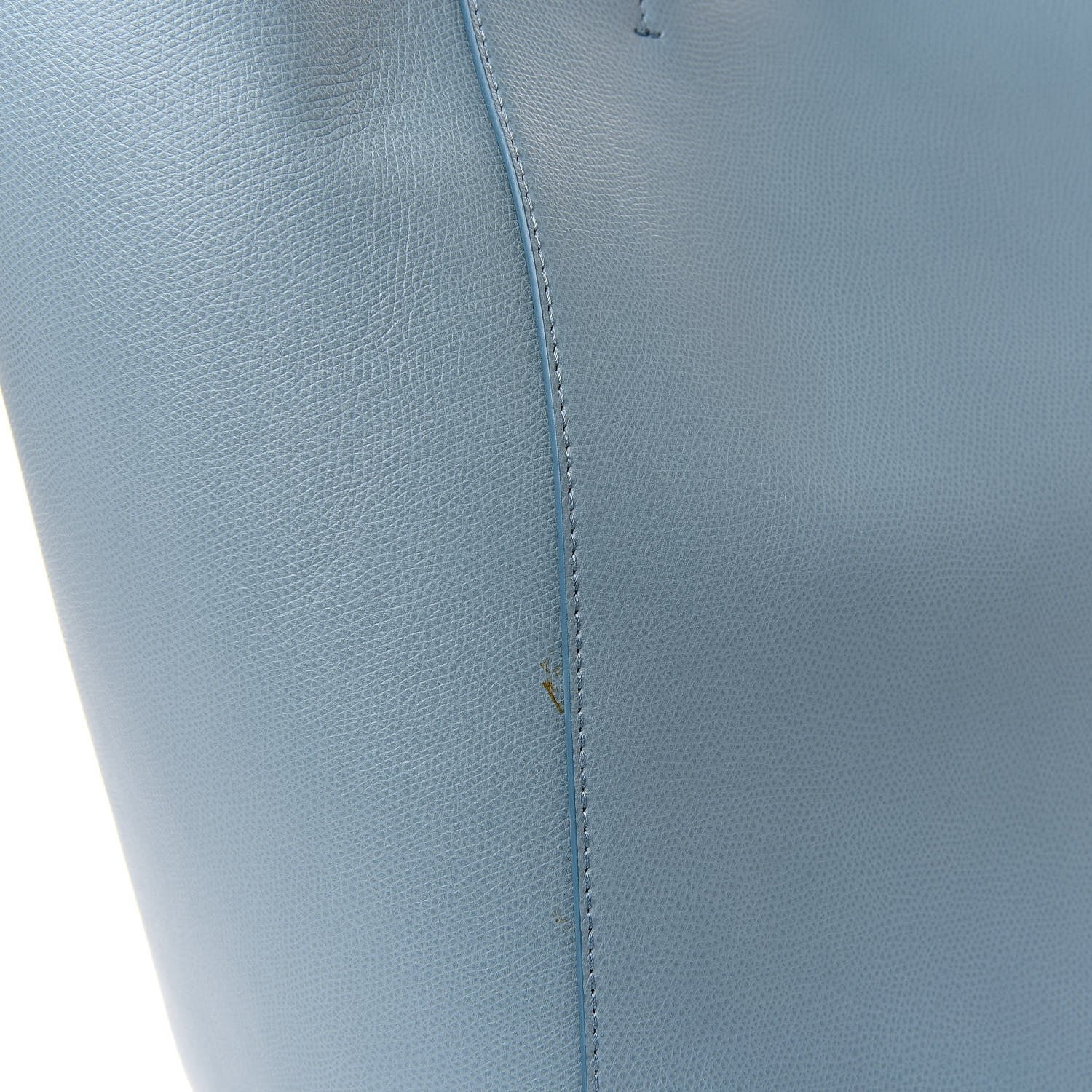 Celine Grained Calfskin Large Horizontal Cabas Phantom Baby Blue 9 of 9