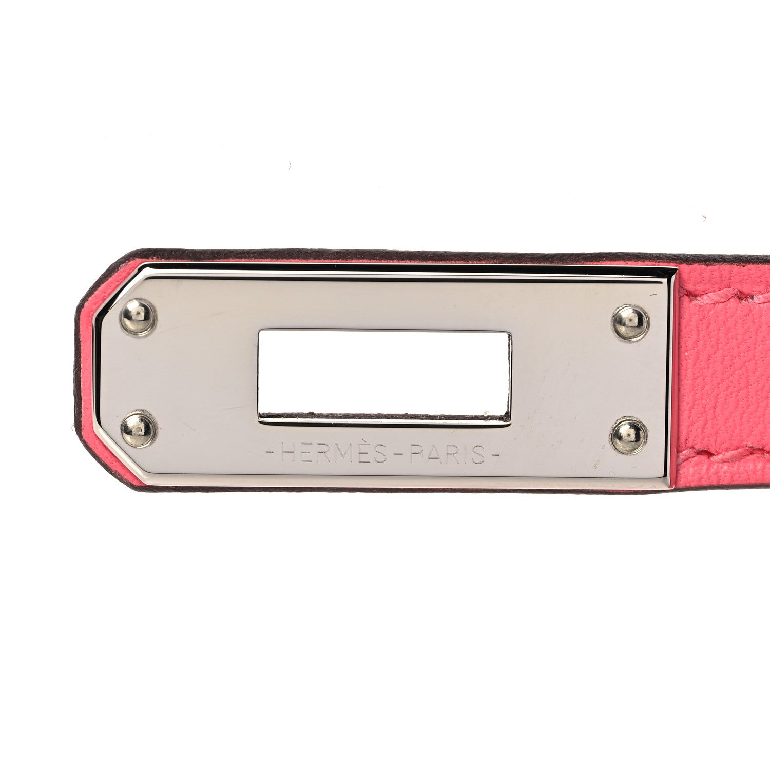 Hermes Swift Kelly Pochette Clutch Rose Azalee 24 of 26