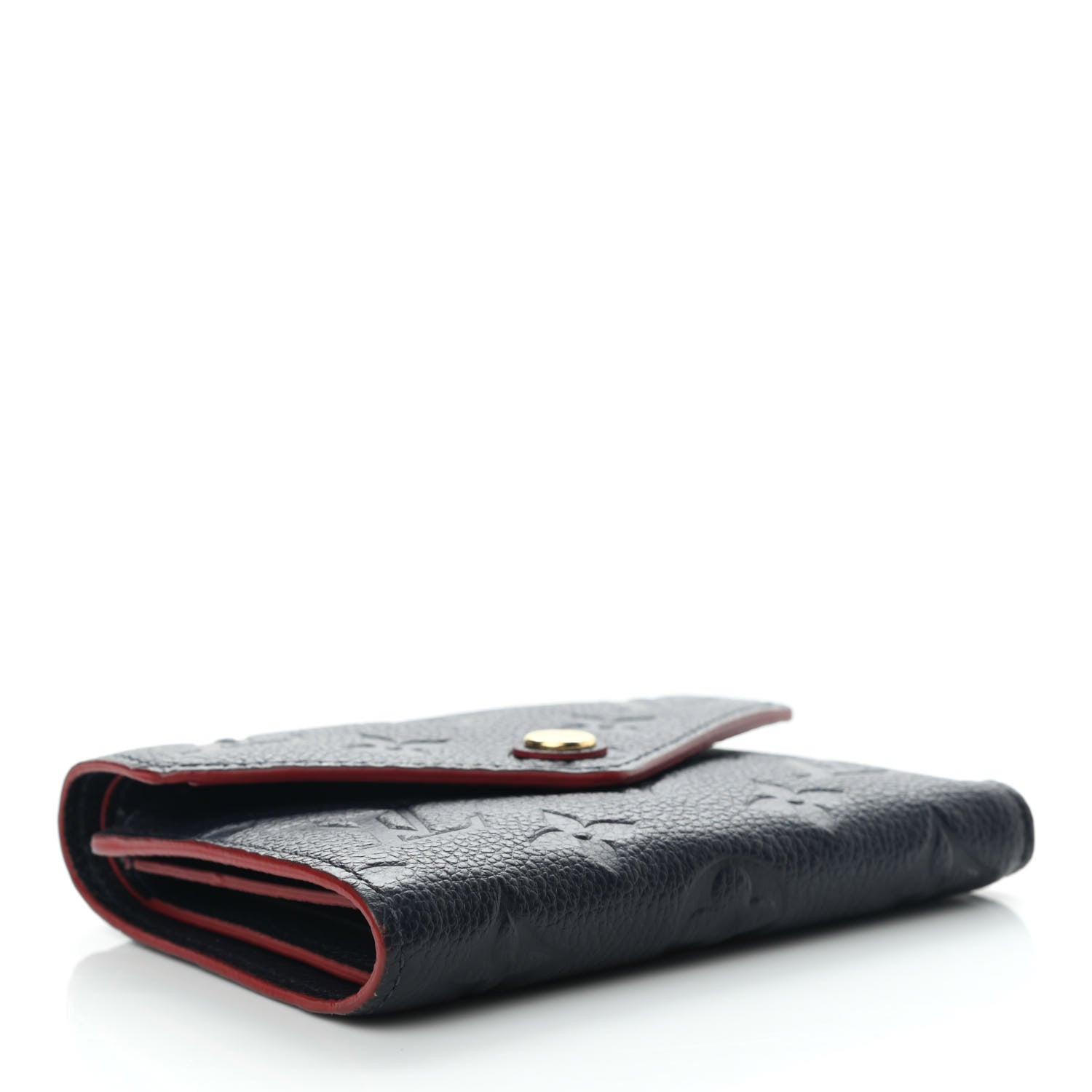 Louis Vuitton Empreinte Victorine Wallet Marine Rouge 3 of 6