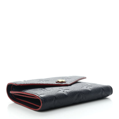 Louis Vuitton Empreinte Victorine Wallet Marine Rouge 3 of 6