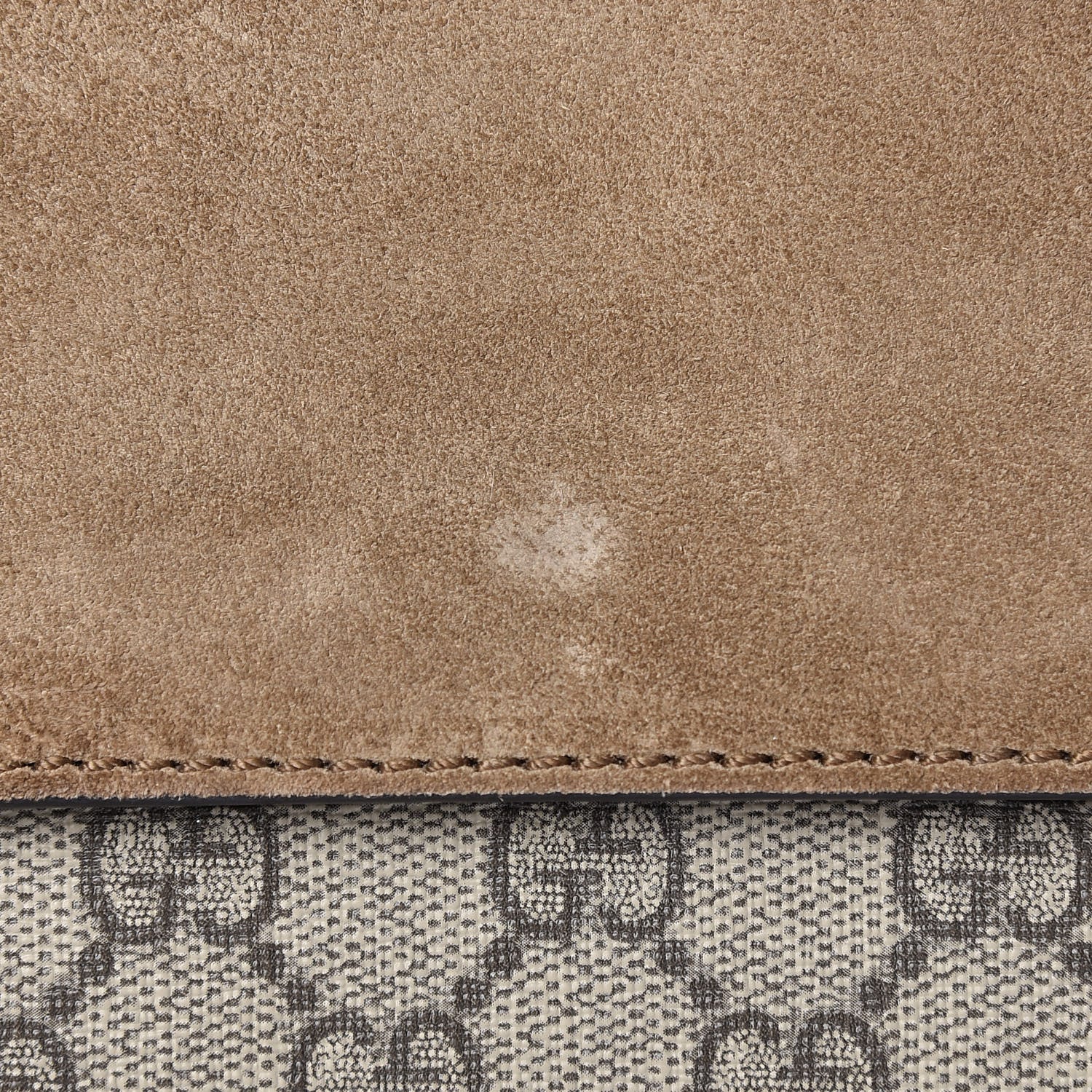 Gucci GG Supreme Monogram Mini Dionysus Shoulder Bag Taupe 10 of 11
