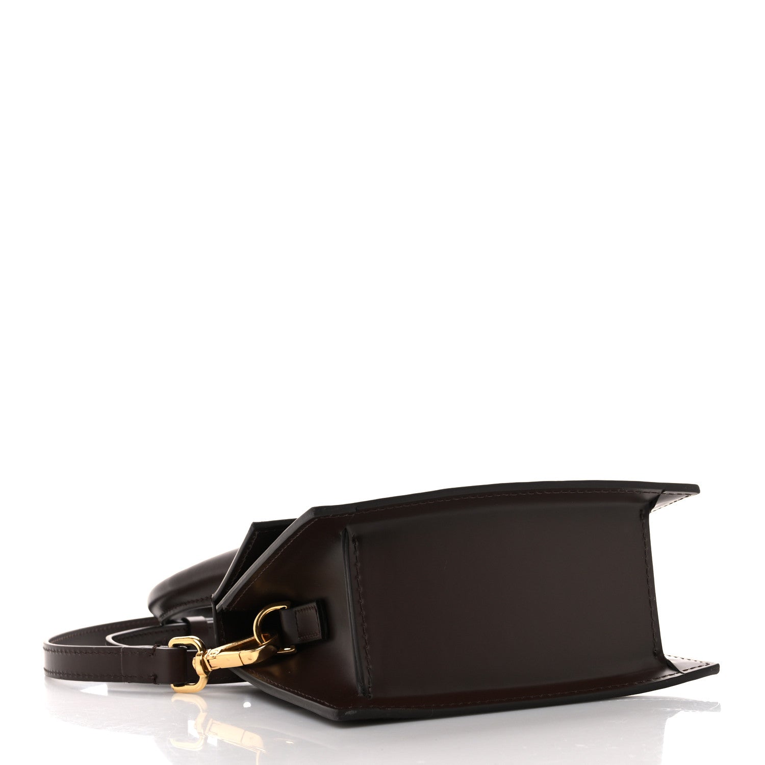 Jacquemus Smooth Calfskin Le Chiquito Moyen Dark Brown 4 of 10