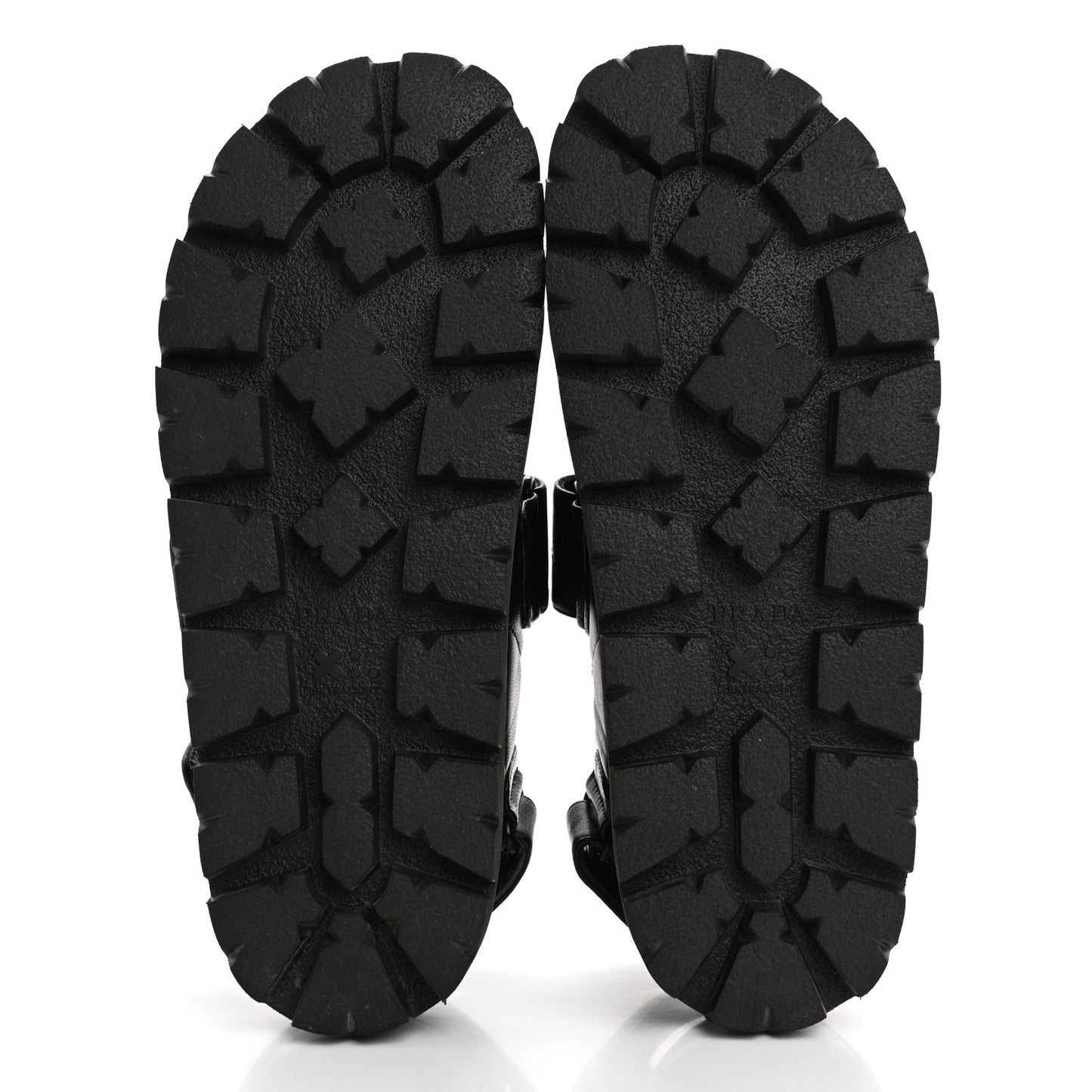 Nappa Quilted Padded Slingback Sandals 37.5 Black