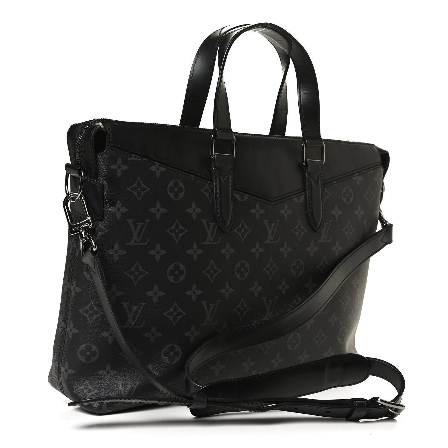 Louis Vuitton Monogram Eclipse Explorer Briefcase 3 of 15