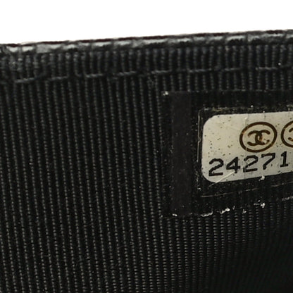 Chanel Caviar Quilted Wallet On Chain WOC Black 7 of 12