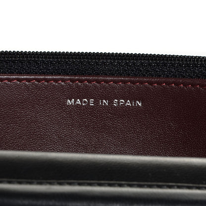 Chanel Lambskin Quilted Wallet On Chain WOC Black 9 of 10