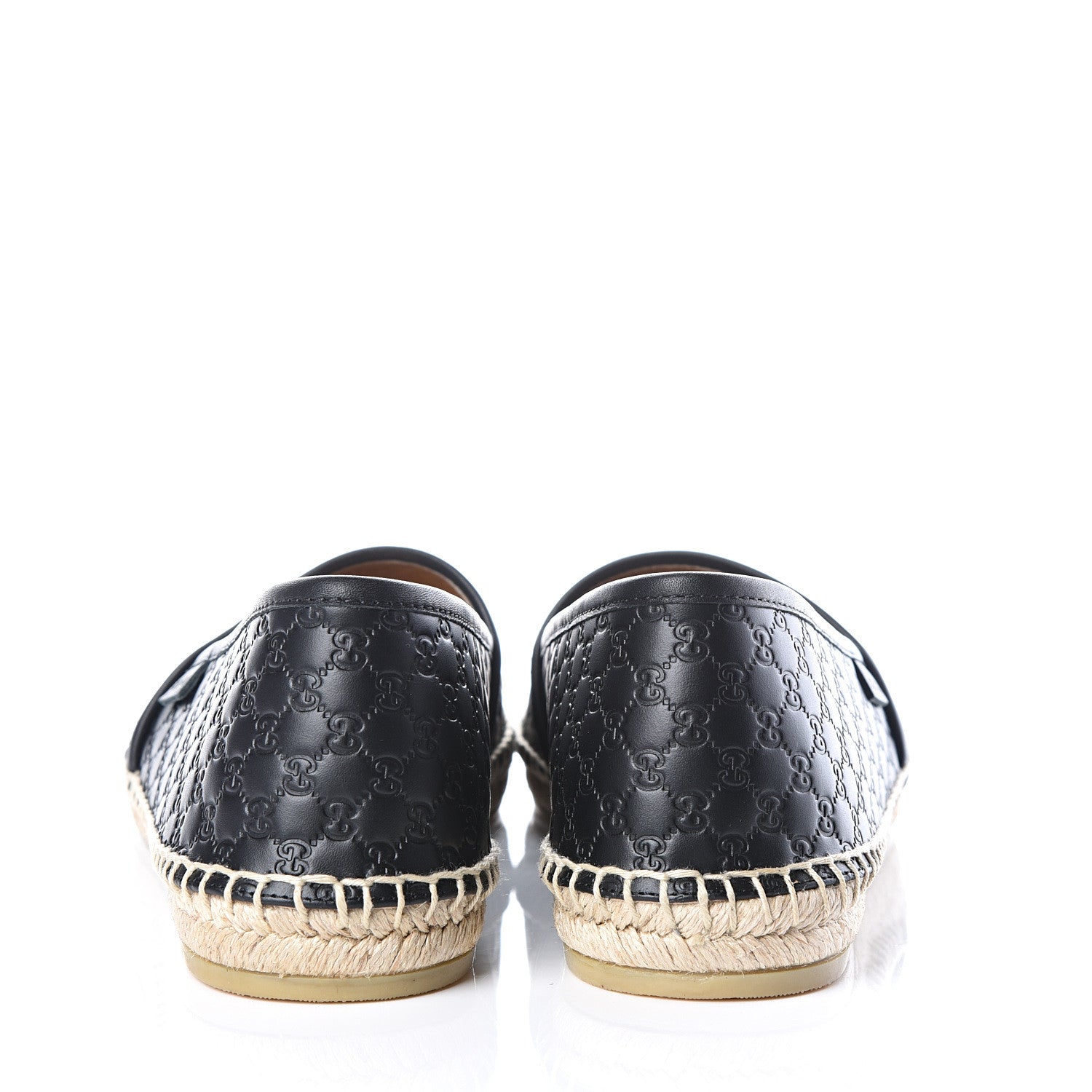 Gucci Microguccissima Signature Espadrilles 38.5 Black 7 of 11