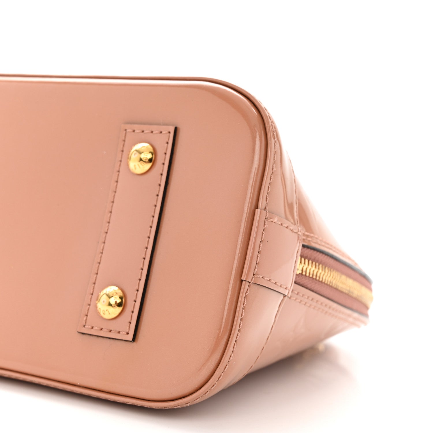 Louis Vuitton Vernis Alma BB Rose Velours 10 of 10