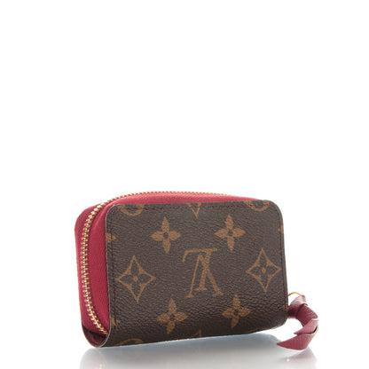 Louis Vuitton Monogram Zippy Multicartes Fuchsia 3 of 7