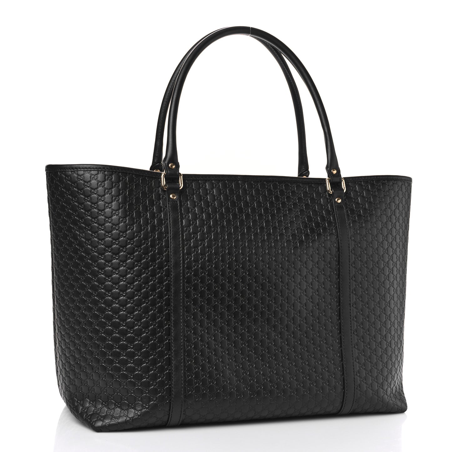 Microguccissima Large Joy Tote Black