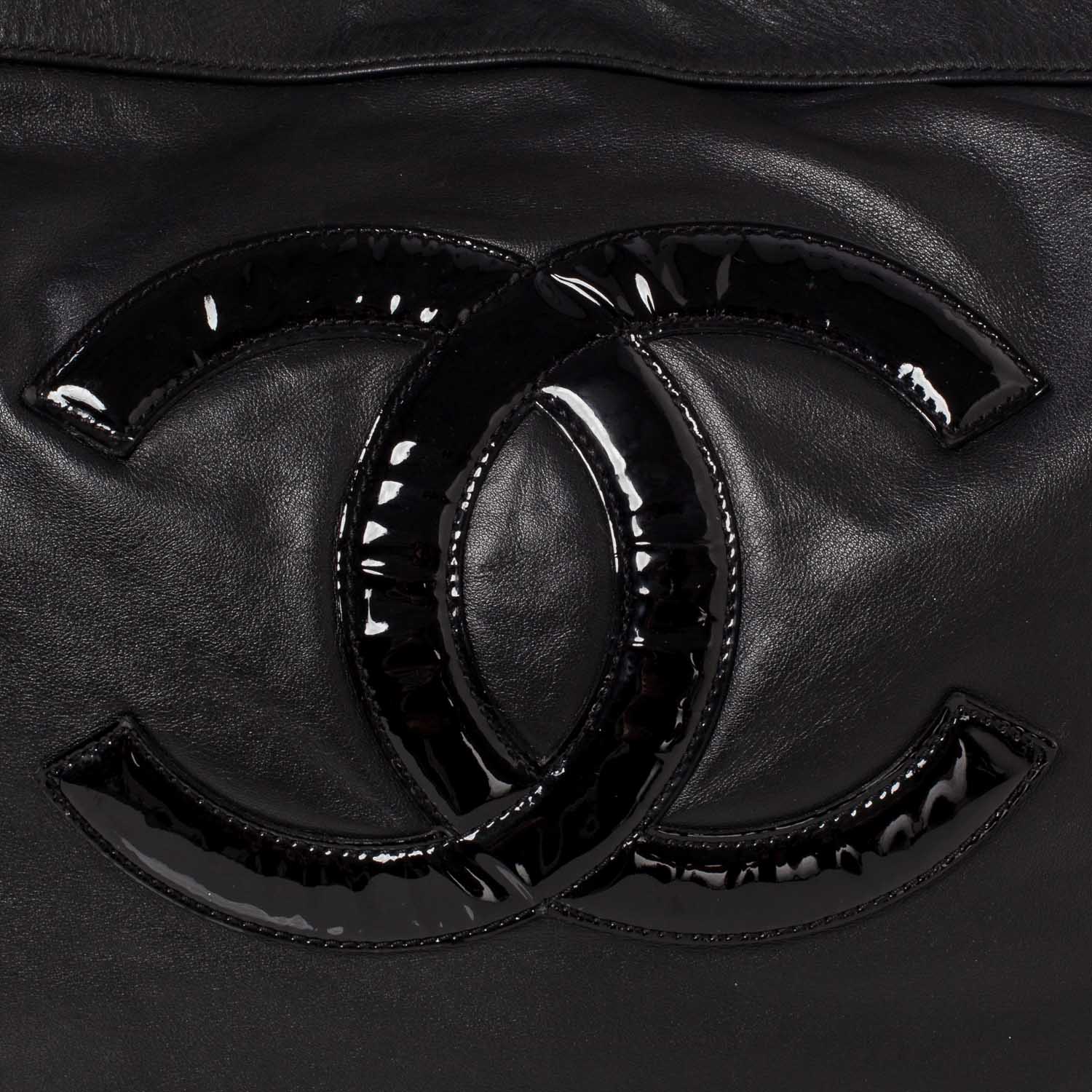 Chanel Leather Modern Chain Shoulder Bag Black 6 of 9