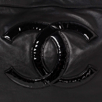 Chanel Leather Modern Chain Shoulder Bag Black 6 of 9